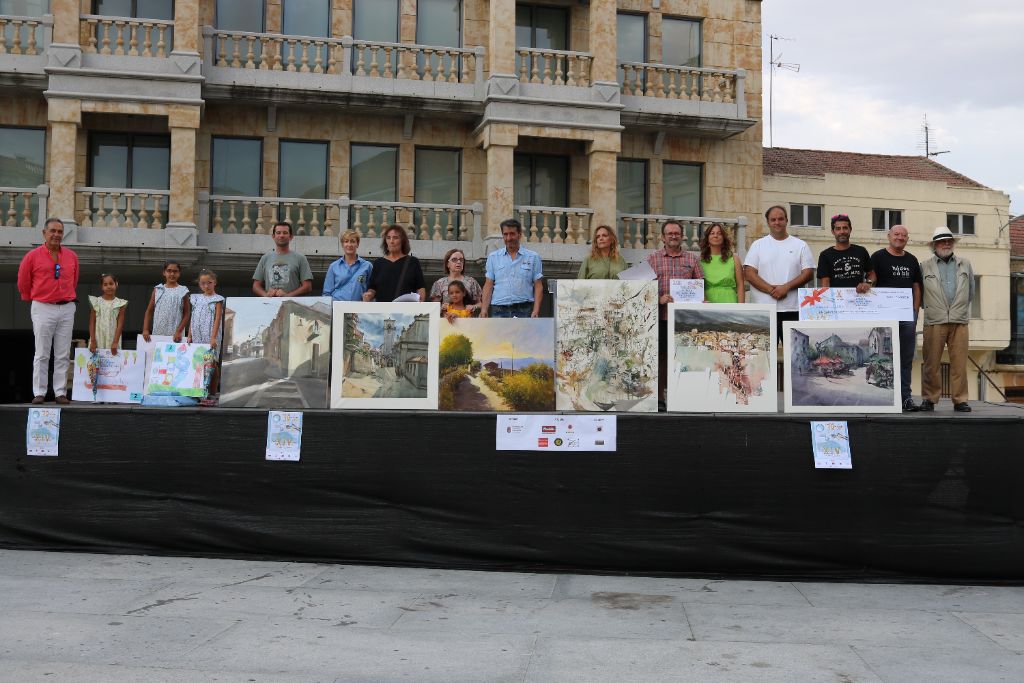 Ganadores XIV Certamen de Pintura al Aire Libre Villa de Guijuelo